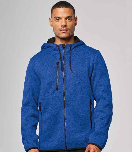Proact Heather Hooded Jacket - LRY - XL